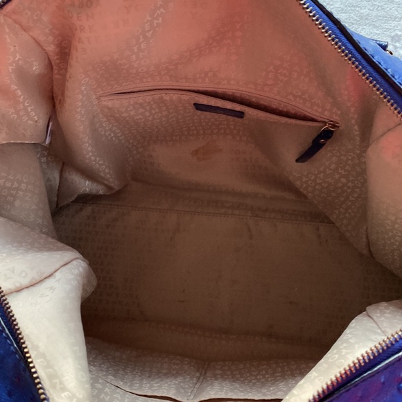 COPY - Kate Spade ostrich pattern leather large bag - Picture 5 of 11